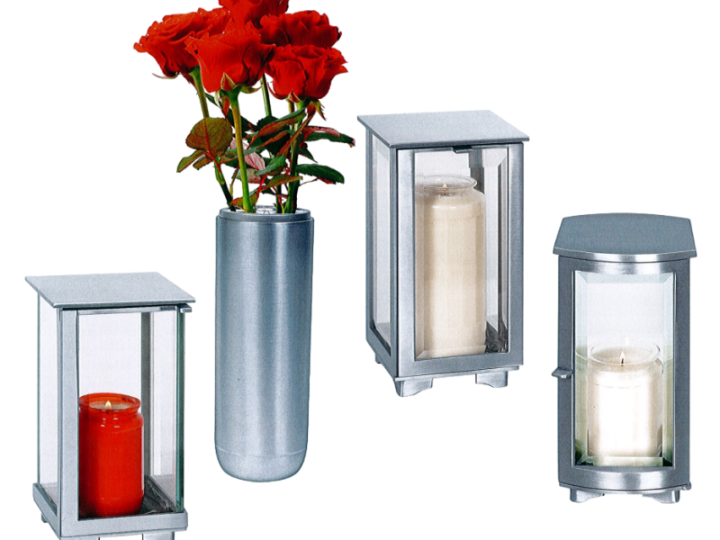 Vase and lantern decorations