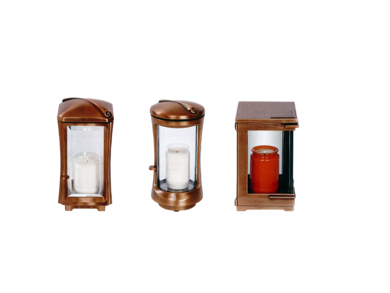 Lanterns for funerary monuments